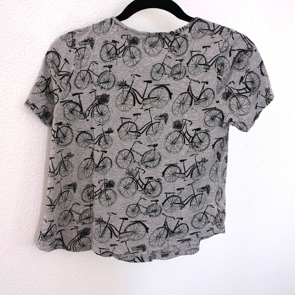 Anthro Grey Bicycle New Weekend Top - Picture 4 of 5